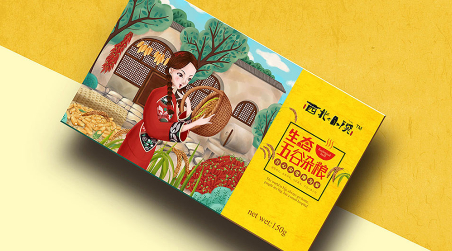 西北小院五谷杂粮包装