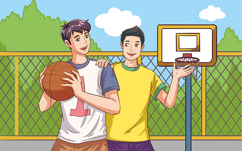 一组扁平化插图