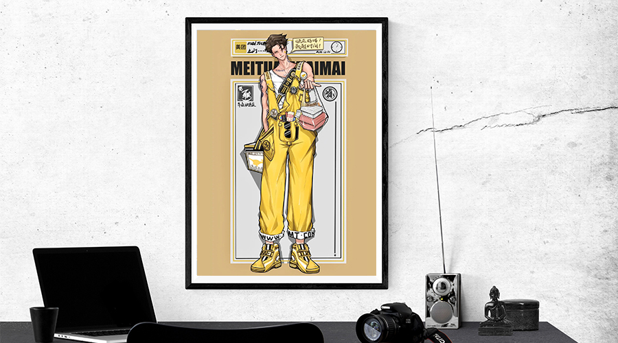 二次元人物绘制